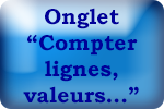 accueil informatique - excel - compter les lignes, les valeurs ou les saisies