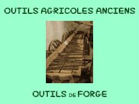 Outils agricoles anciens - outils de la forge