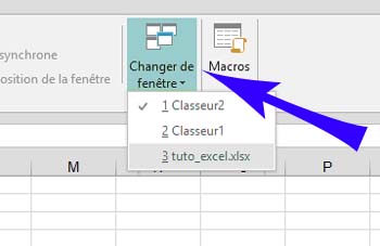 Excel - Changer de fenêtre